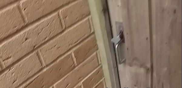 Blonde brit in big boots gets banged